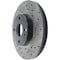 Centric Parts Sport Drilled/Slotted Brake Rotor, 127.45040L 127.45040L - alternate 3